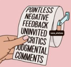 Unwelcomed feedback –&nbsp;11/15/23